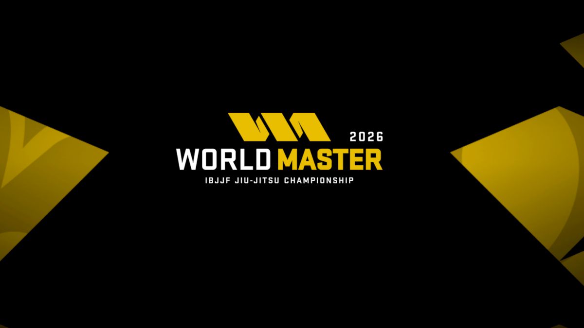 2026 World Master IBJJF Jiu-Jitsu Championship event graphic in black and gold